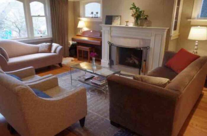 Living Room and Entry Hall