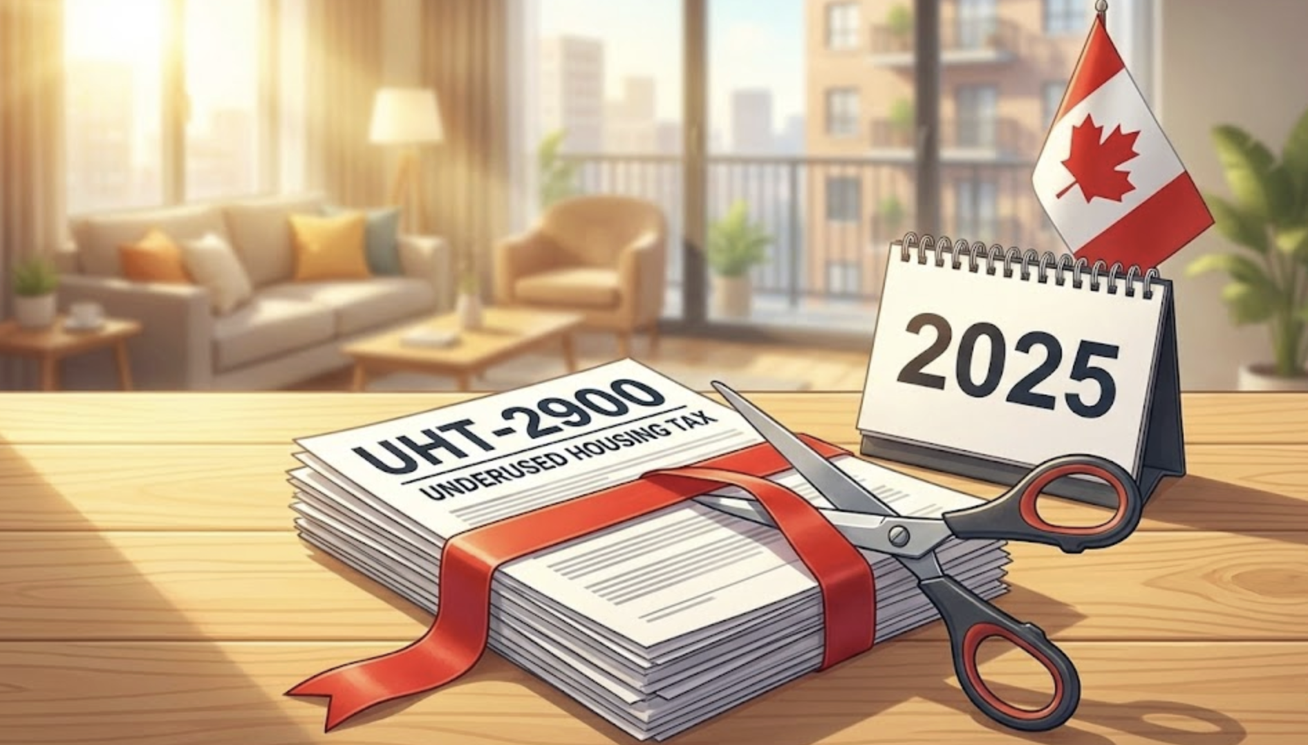 Short term rental kitchen and living room