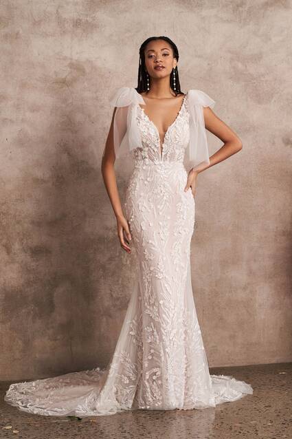 Justin Alexander Style 66212LNDPS wedding dress