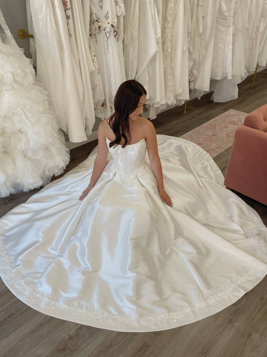 Vayda Jane Sutton wedding dress