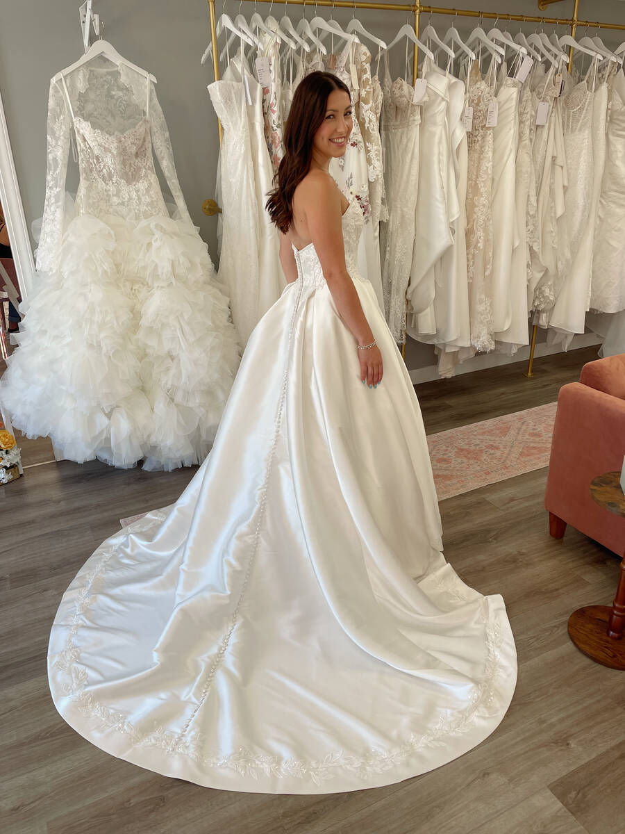 Vayda Jane Sutton wedding dress