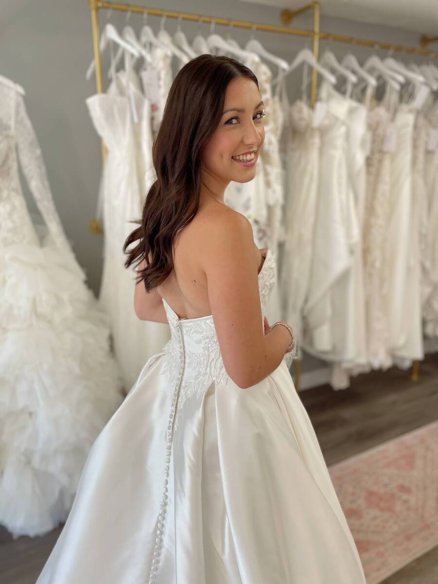 Vayda Jane Sutton wedding dress