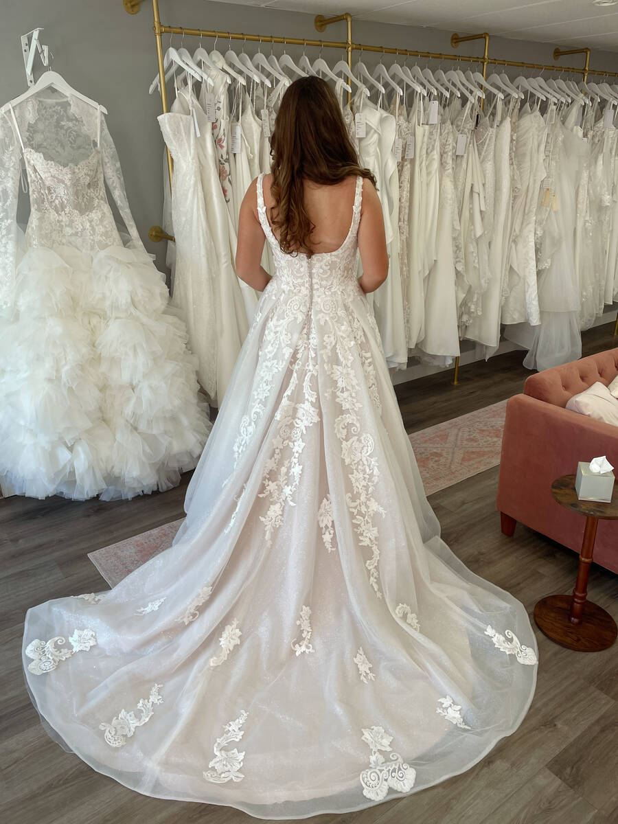 Vayda Jane Drew wedding dress