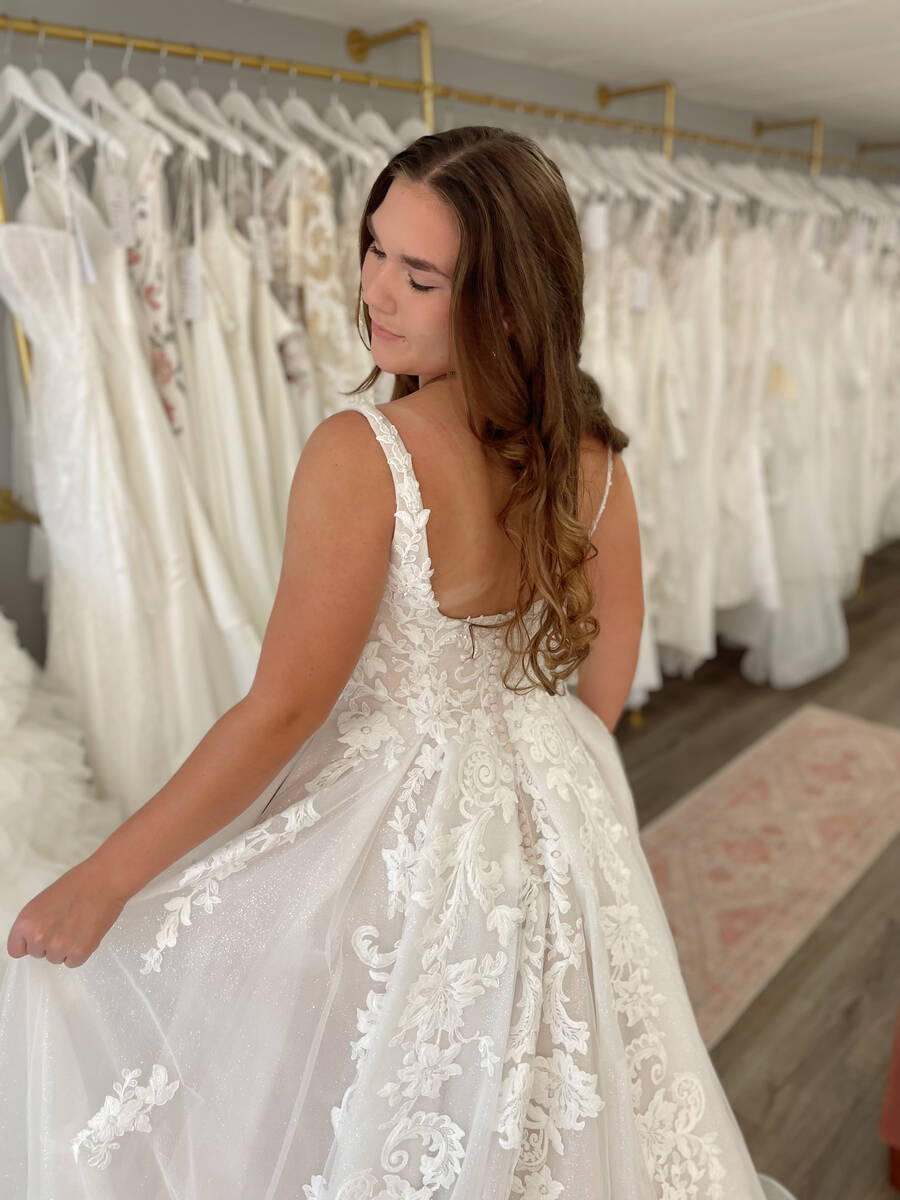 Vayda Jane Drew wedding dress