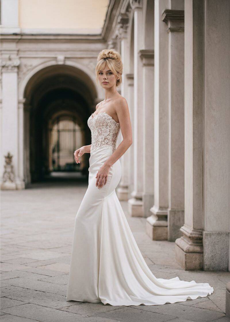 Randy Fenoli Kitty wedding dress