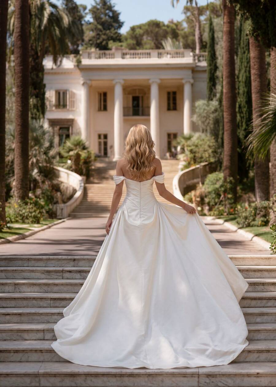 Randy Fenoli Lorena wedding dress
