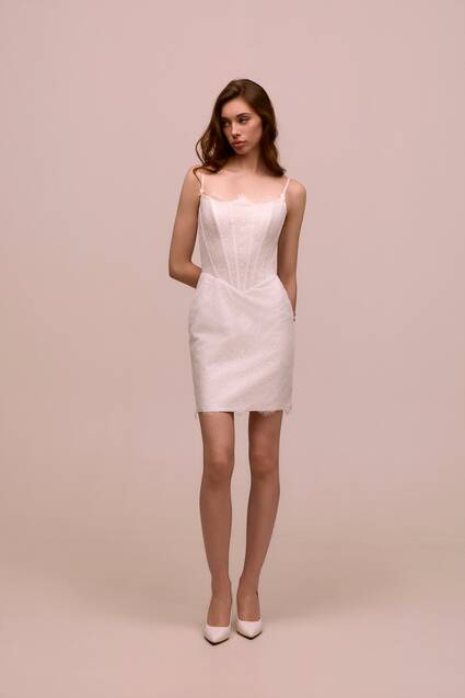 Heirloom Bridal Elodie Mini wedding dress