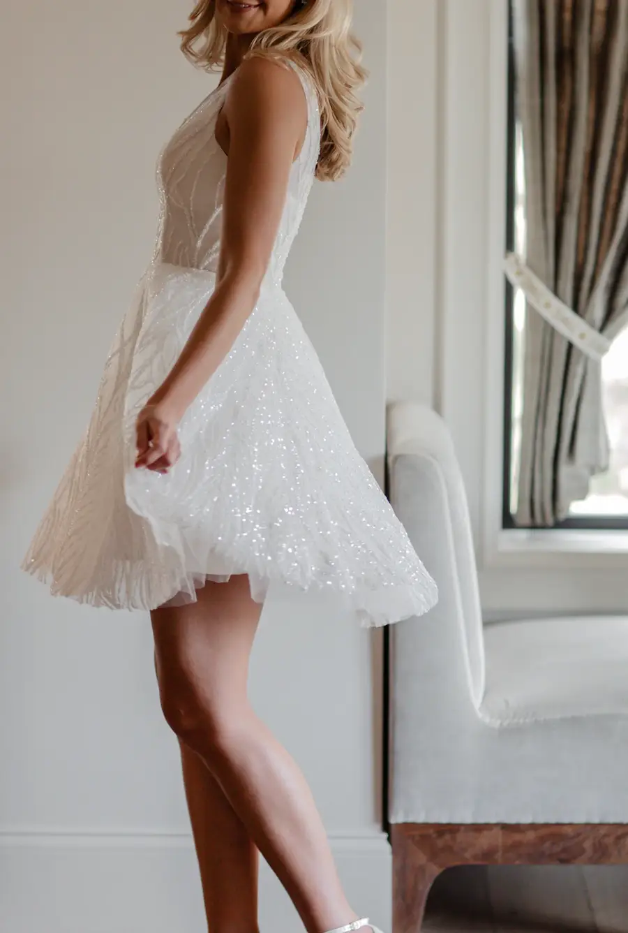 Heirloom Bridal Emma Mini wedding dress