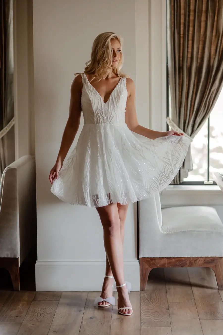 Heirloom Bridal Emma Mini wedding dress