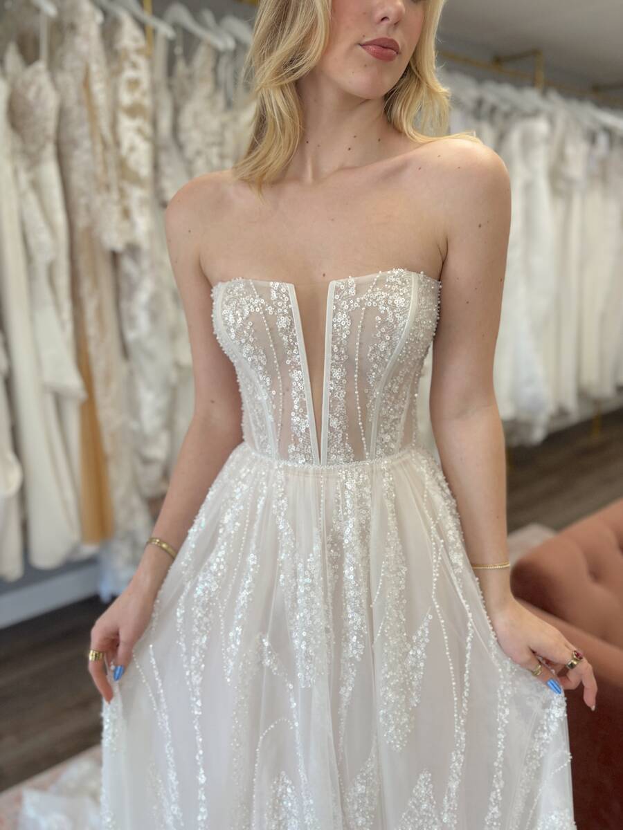 Vintage Violet Sophia wedding dress