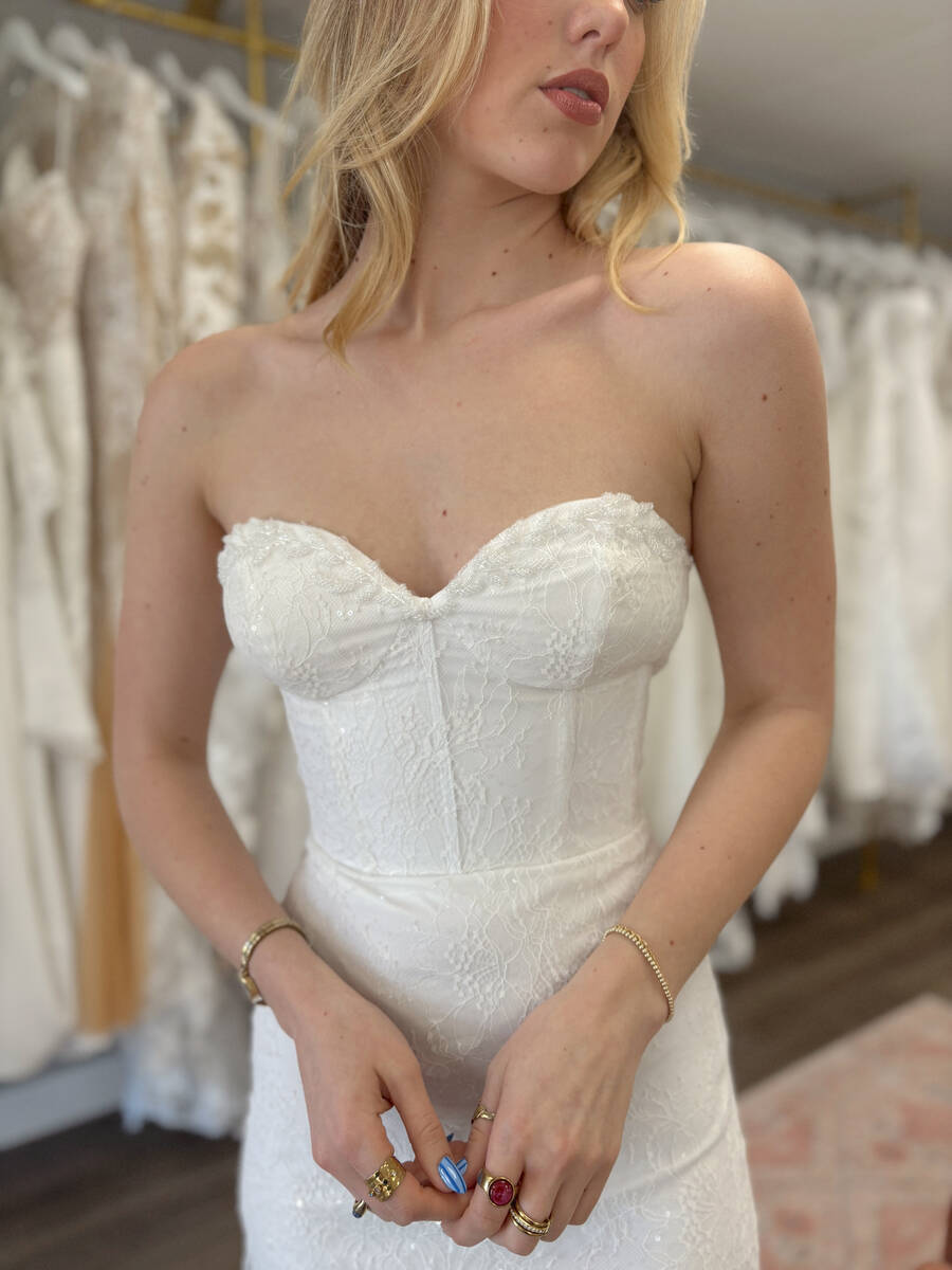 Vintage Violet Shelley wedding dress