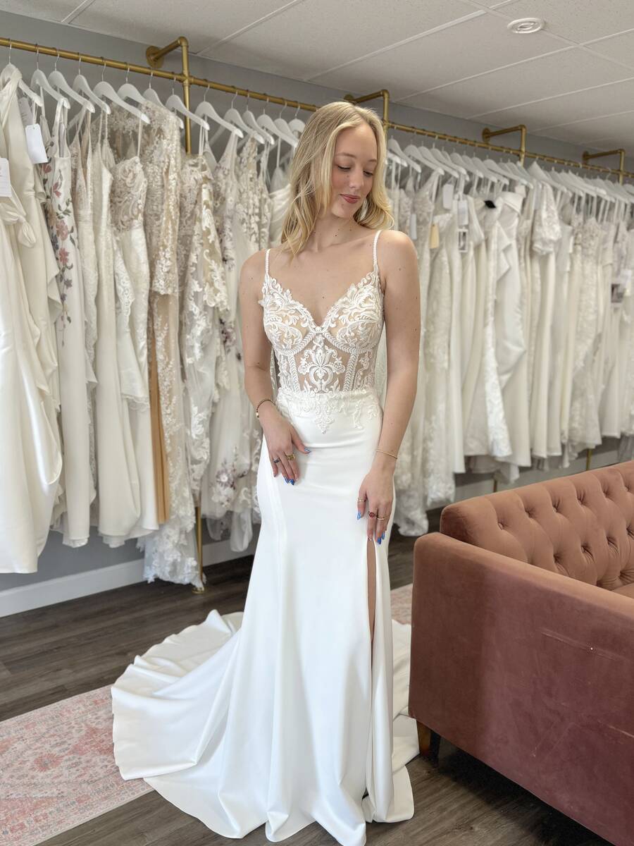 Vintage Violet Wendi wedding dress