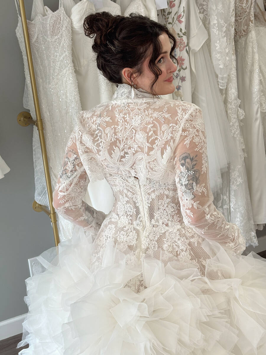 Violet & Jane Duchess wedding dress