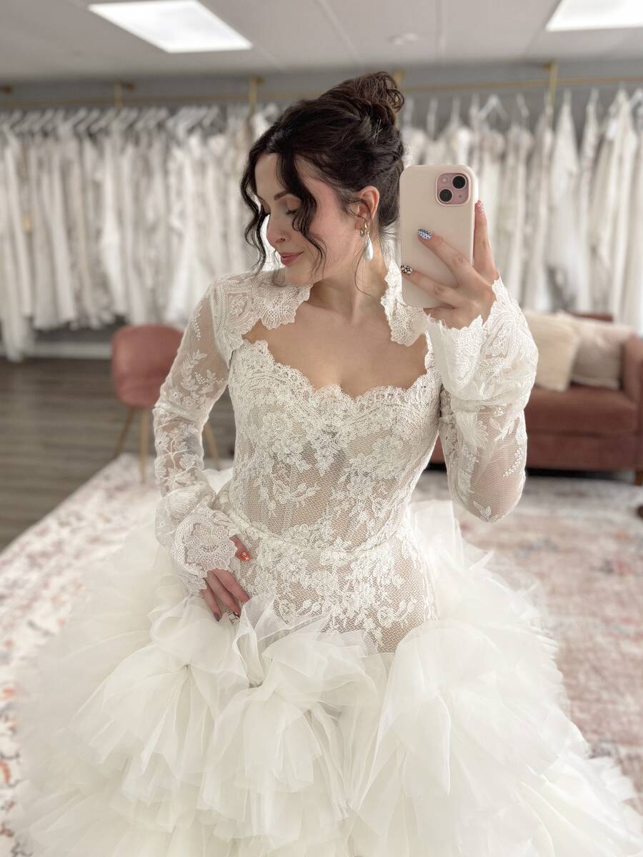 Violet & Jane Duchess wedding dress