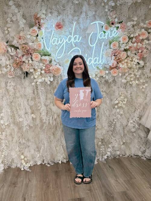 Vayda Jane Bridal - She said yes to the dress!