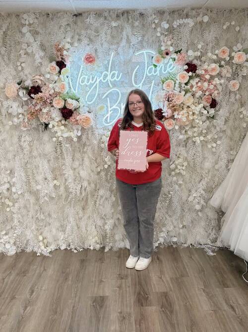Vayda Jane Bridal - She said yes to the dress!