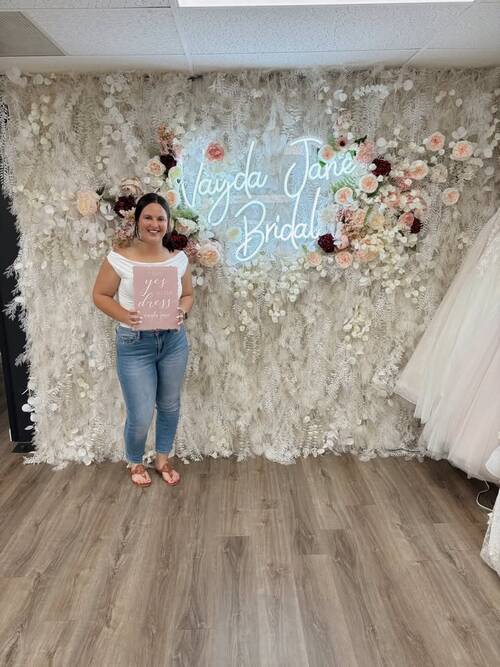 Vayda Jane Bridal - She said yes to the dress!