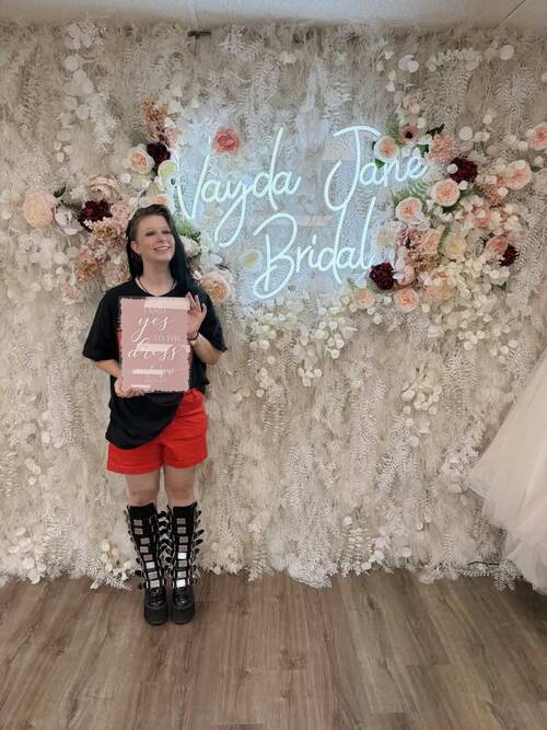 Vayda Jane Bridal - She said yes to the dress!