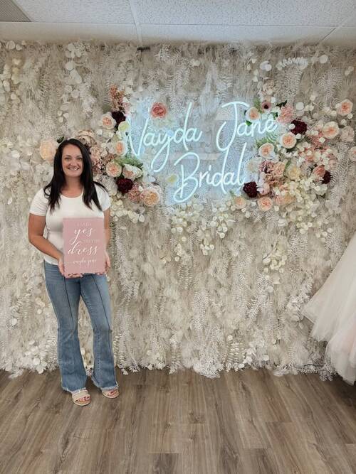 Vayda Jane Bridal - She said yes to the dress!