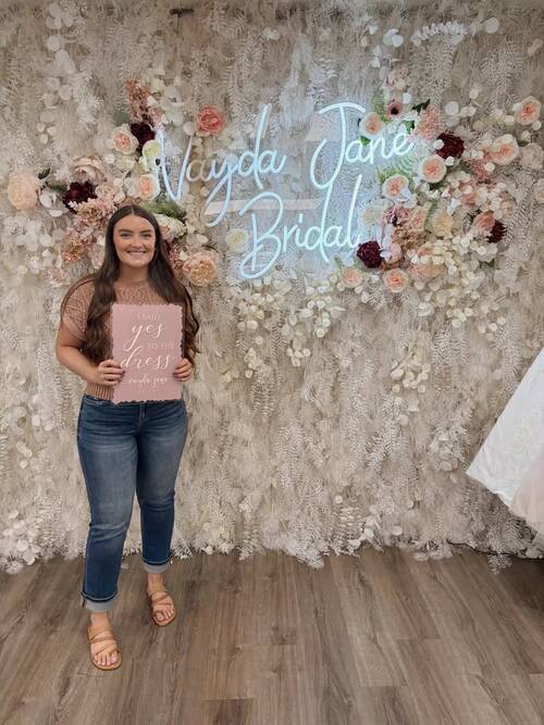 Vayda Jane Bridal - She said yes to the dress!