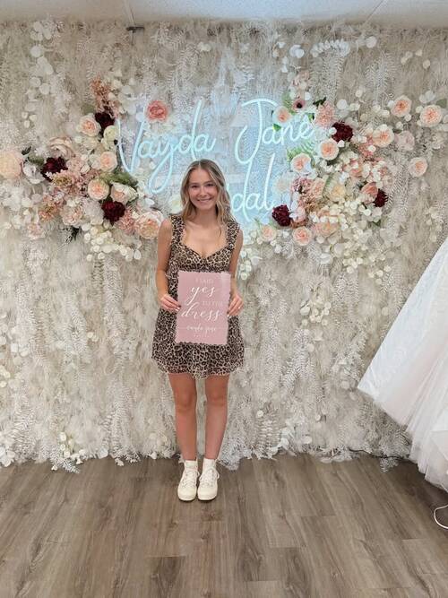 Vayda Jane Bridal - She said yes to the dress!