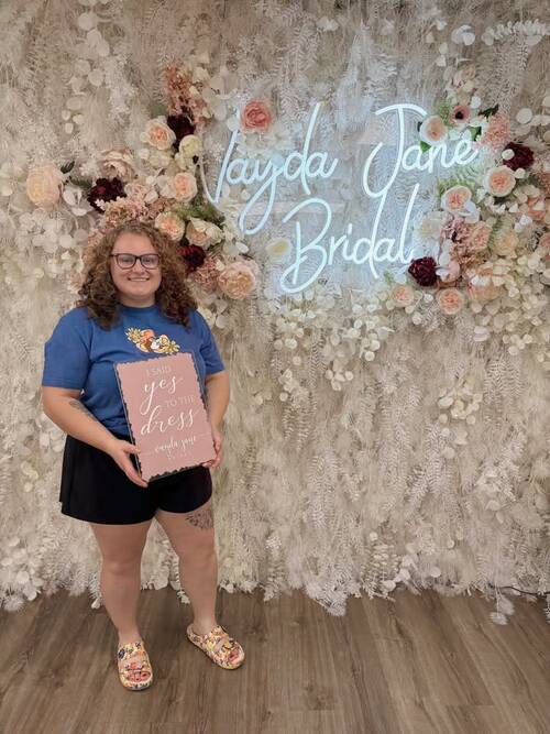 Vayda Jane Bridal - She said yes to the dress!