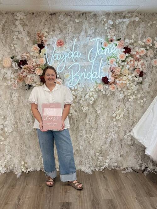 Vayda Jane Bridal - She said yes to the dress!