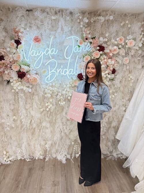 Vayda Jane Bridal - She said yes to the dress!