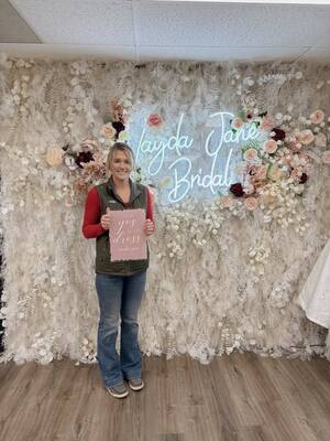 Vayda Jane Bridal - She said yes to the dress!