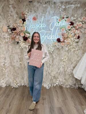 Vayda Jane Bridal - She said yes to the dress!