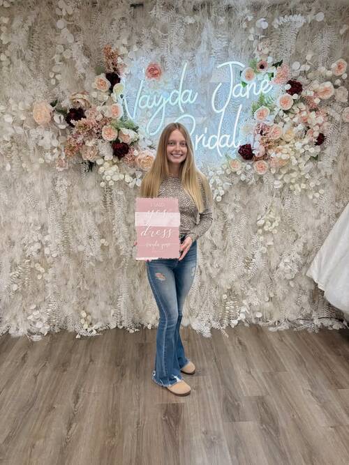 Vayda Jane Bridal - She said yes to the dress!