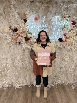 Vayda Jane Bridal - She said yes to the dress!