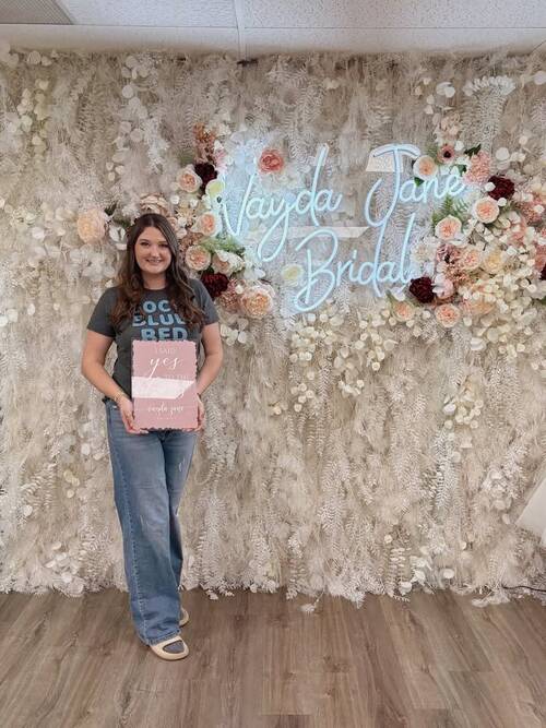 Vayda Jane Bridal - She said yes to the dress!