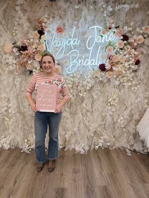 Vayda Jane Bridal - She said yes to the dress!