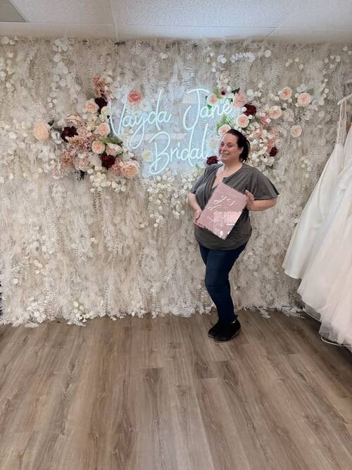 Vayda Jane Bridal - She said yes to the dress!