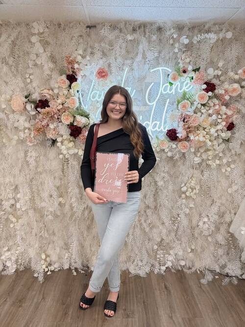 Vayda Jane Bridal - She said yes to the dress!