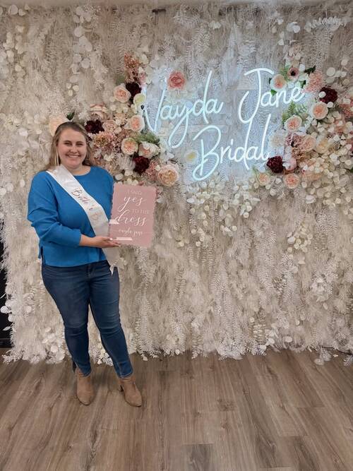 Vayda Jane Bridal - She said yes to the dress!