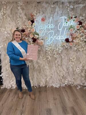Vayda Jane Bridal - She said yes to the dress!