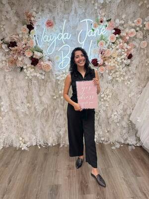 Vayda Jane Bridal - She said yes to the dress!