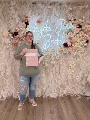 Vayda Jane Bridal - She said yes to the dress!
