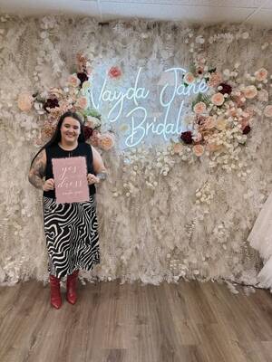 Vayda Jane Bridal - She said yes to the dress!