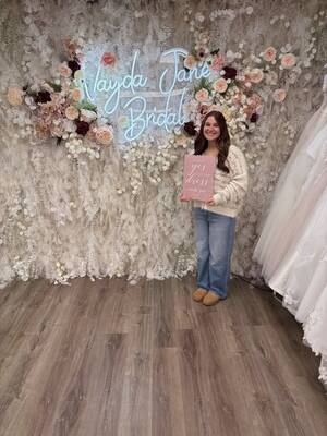 Vayda Jane Bridal - She said yes to the dress!