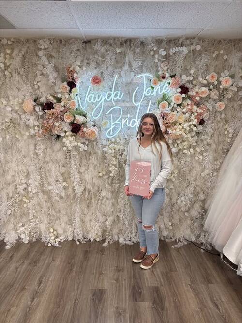 Vayda Jane Bridal - She said yes to the dress!