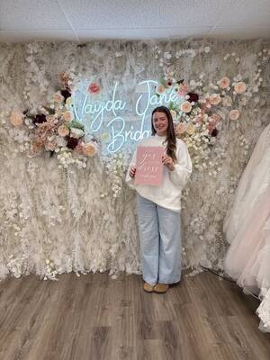 Vayda Jane Bridal - She said yes to the dress!