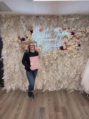 Vayda Jane Bridal - She said yes to the dress!