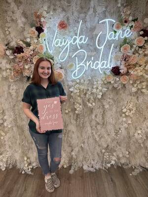 Vayda Jane Bridal - She said yes to the dress!