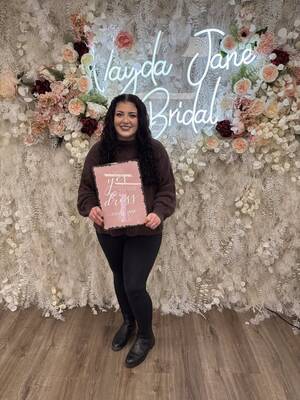 Vayda Jane Bridal - She said yes to the dress!