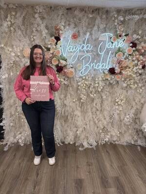 Vayda Jane Bridal - She said yes to the dress!