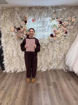 Vayda Jane Bridal - She said yes to the dress!