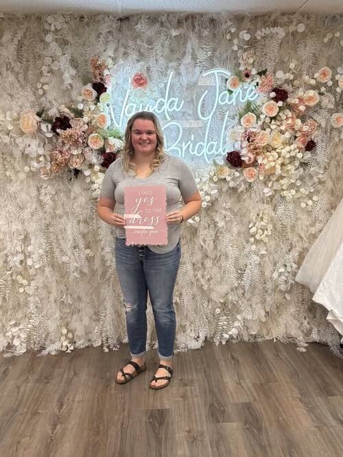 Vayda Jane Bridal - She said yes to the dress!